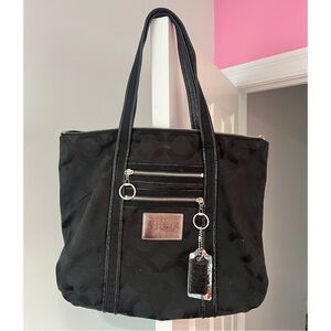 Vintage Y2K Black Coach Poppy Shoulder Purse